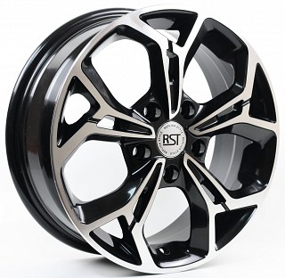 RST 016 16x6,0 5x114,3 ET 43 otwór 67,1 czarny + polerka