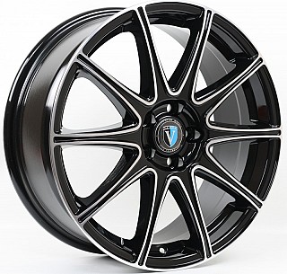 Venti 1716 17x7,0 5x112  ET 45 otwór 57,1 BD (czarny + polerka)