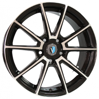 Venti 1704 17x7,0 5x114,3 ET 45 otwór 67,1 czarny + polerka