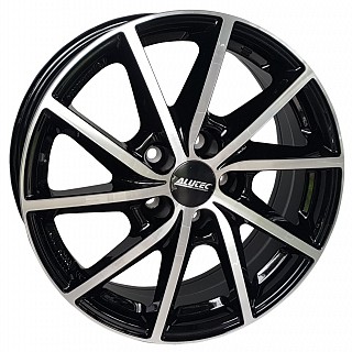 Alutec Singa 16x6,5 5x105 ET 41 otwór 56,6 czarny + polerka - kopia