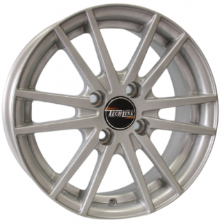 Techline 535 15x6,0 5x112 ET 45 otwór 57,1 srebrny