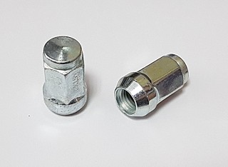 Nakrętki do felg aluminiowych (kół) 12x1,5 pełna stożek klucz 17 ocynk