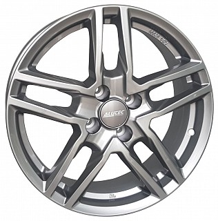 Alutec Ikenu 16x6,5 4x108 ET 32 otwór 65,1 metaliczny szary