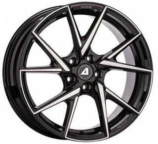 Alutec ADX1 18x7,5 5x112 ET 45 otwór 57,1 czarny + polerka