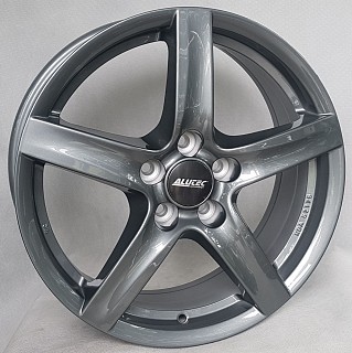 Alutec Grip 17x7,0 5x108 ET 42 otwór 65,1 szary