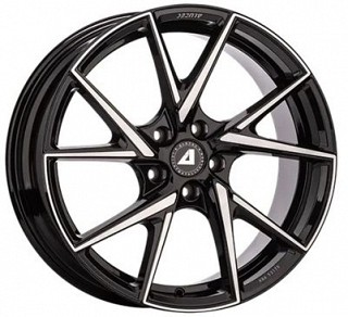 Alutec ADX1 18x8,5 5x108 ET 47 otwór 70,1 czarny + polerka