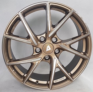 Alutec ADX1 19x8,5 5x108 ET 48 otwór 70,1 brąz + polerka