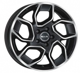 MAK Express 17x7,0 5x120 ET 51 otwór 65,1 czarny + polerka