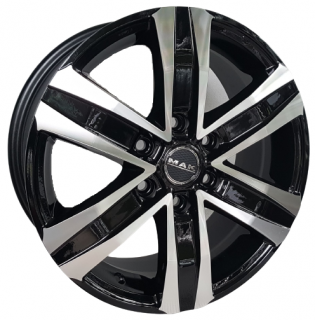MAK Stone 17x7,5 6x130 ET 60 otwór 84,1 czarny + polerka