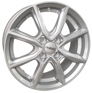 Dezent TN 17x6,5 4x100 ET 49 otwór 54,1 srebrny