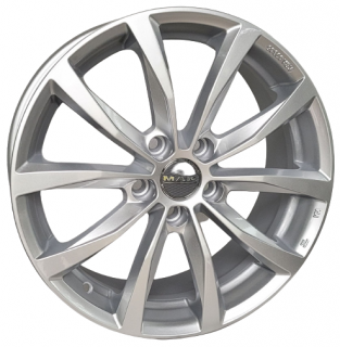 MAK Wolf 17x7,0 5x110 ET 41 otwór 65,1 srebrny