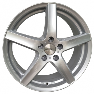 Dezent TY 17x7,0 5x105 ET 38 otwór 56,6 srebrny