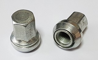 Nakrętki do felg aluminiowych (kół) 12x1,5 pływające klucz 19 ocynk