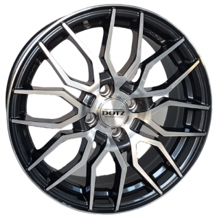 DOTZ Limerock 17x7,0 4x100 ET 44 otwór 60,1 grafit + polerka