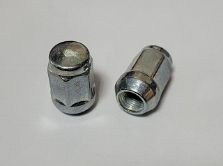 Nakrętki do felg aluminiowych (kół) 12x1,25 pełna stożek klucz 19 ocynk