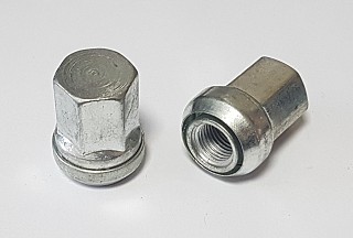 Nakrętki do felg aluminiowych (kół) 12x1,25 pływające klucz 19 ocynk