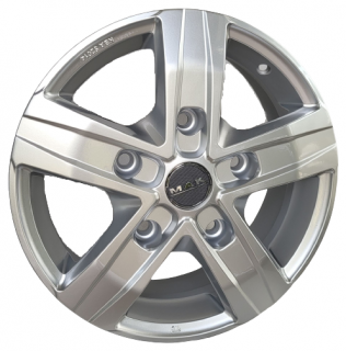 MAK Stone 15x6,5 5x118 ET 65 otwór 71,1 srebrny