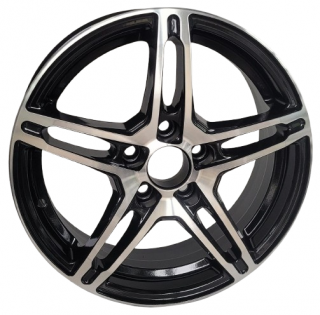 Venti 1518 15x6,0 5x100  ET 38 otwór 57,1 czarny + polerka
