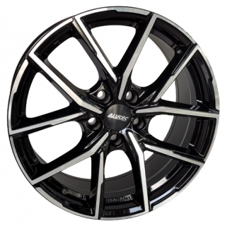 Alutec Aveleno 19x8,0 5x114,3 ET 50 otwór 70,1 czarny + polerka