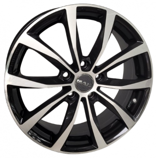 MAK Wolf 17x7,0 5x98 ET 41 otwór 58,1 czarny + polerka