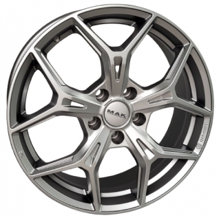 MAK Epica 18x7,0 5x114,3 ET 32 otwór 66,1 light titan