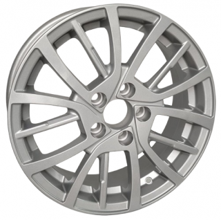 Techline 548 15x6,0 4x100 ET 45 otwór 60,1 srebrny