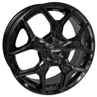 MAK Epica 17x6,5 4x108 ET 32 otwór 65,1 czarny