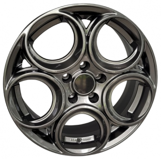 Elite Wheels Veloce 17x7,5 5x110 ET 33 otwór 65,1 grafit