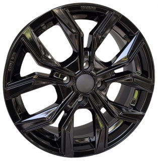Elite Vigor 17x7,5 4x108 ET 35 otwór 65,1 czarny